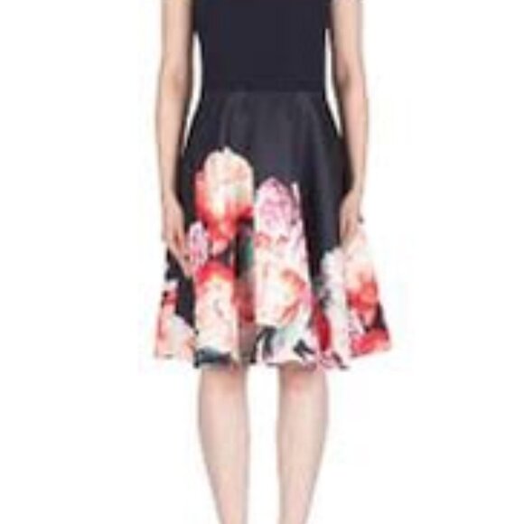 Wonderful midnight blue evening gown by Joseph Ribkoff - Dress - Picture 6 of 14